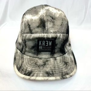 KR3W 5 Panel Cap Tye Dye